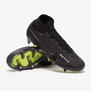Chuteira Nike Air Zoom Mercurial Superfly 9 Elite KM SG-Pro Trava-mista