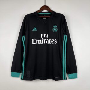 Camisa Real Madrid Away Manga Longa - 2017/18
