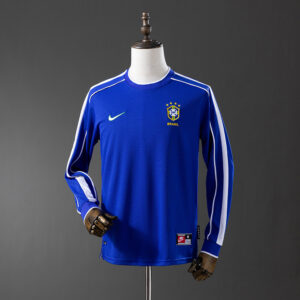 Camisa Brasil II Retrô - 1998 Manga Longa